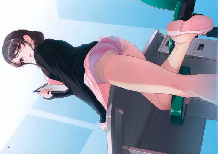 Iyanakao Sarenagara Opantsu Misete Moraitai Hon 7 0014