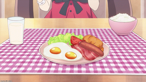 Nekopara Episode 1 Chocola Eats Fried Eggs