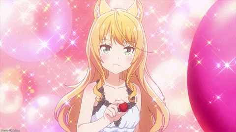 Nekopara Episode 1 Maple Feeds Strawberry To Cinnamon