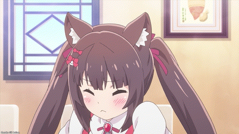 Nekopara Episode 3 Chocola Enjoys Toast