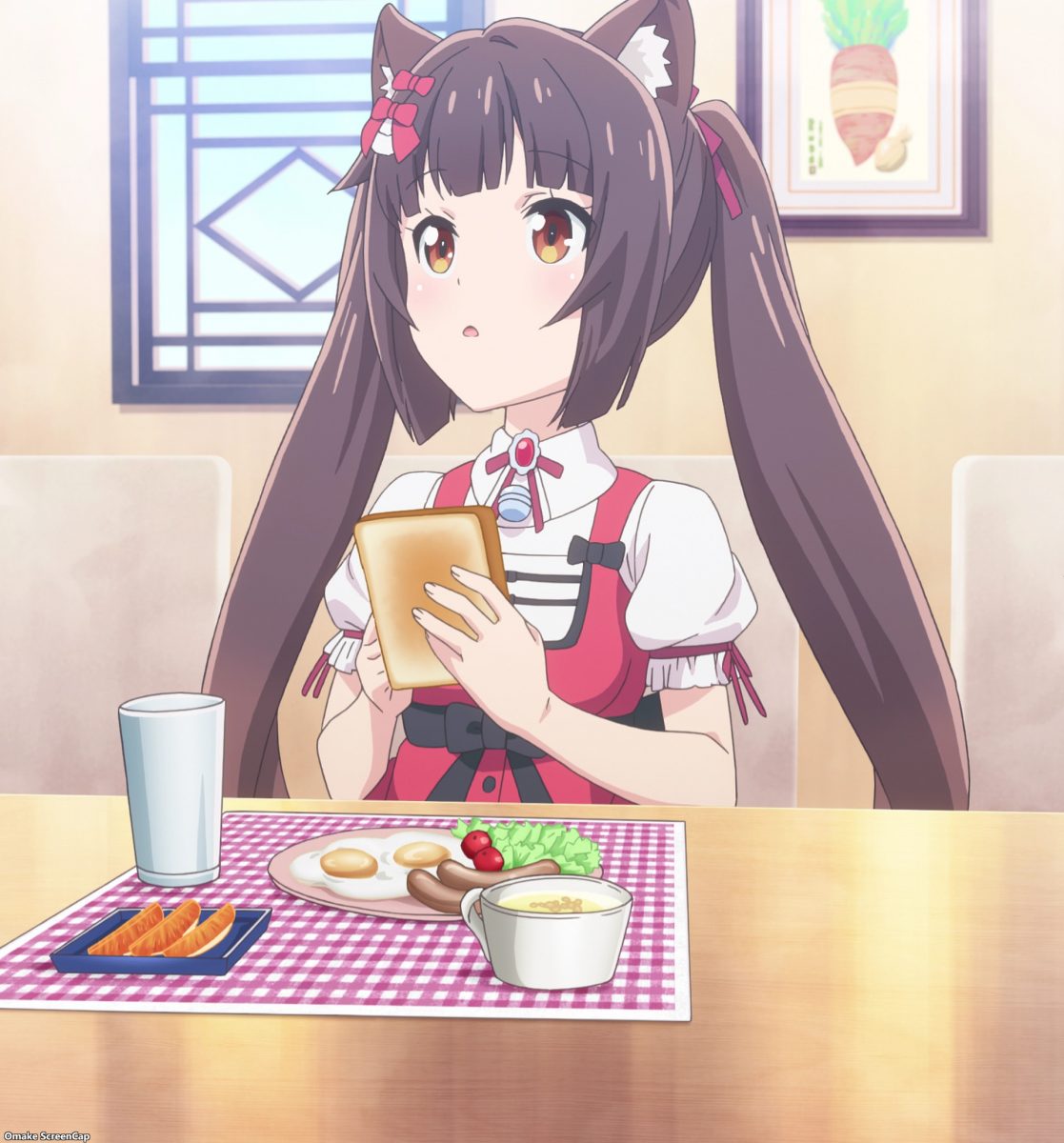 Nekopara Episode 3 Chocola At Breakfast