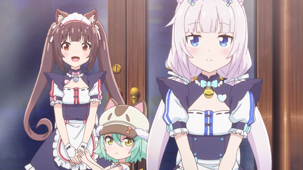 Nekopara Episode 3 Stray Joins Chocola And Vanilla