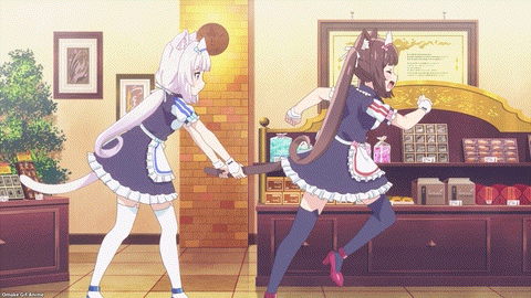 Nekopara Episode 3 Vanilla Catches Chocola By The Tail