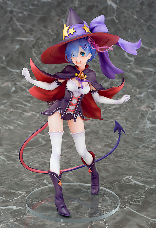 Re Zero Rem Halloween Anime Figure 0002
