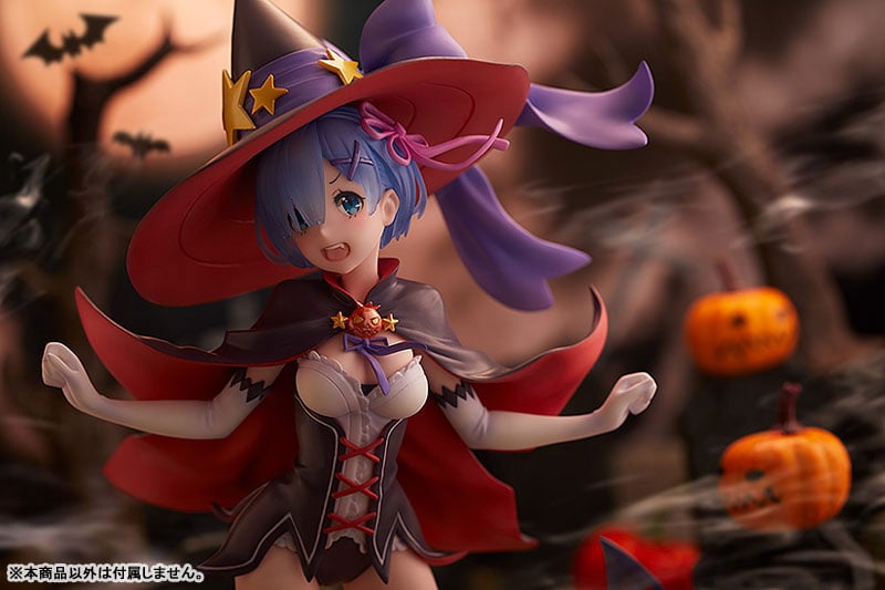 Re Zero Rem Halloween Anime Figure 0009