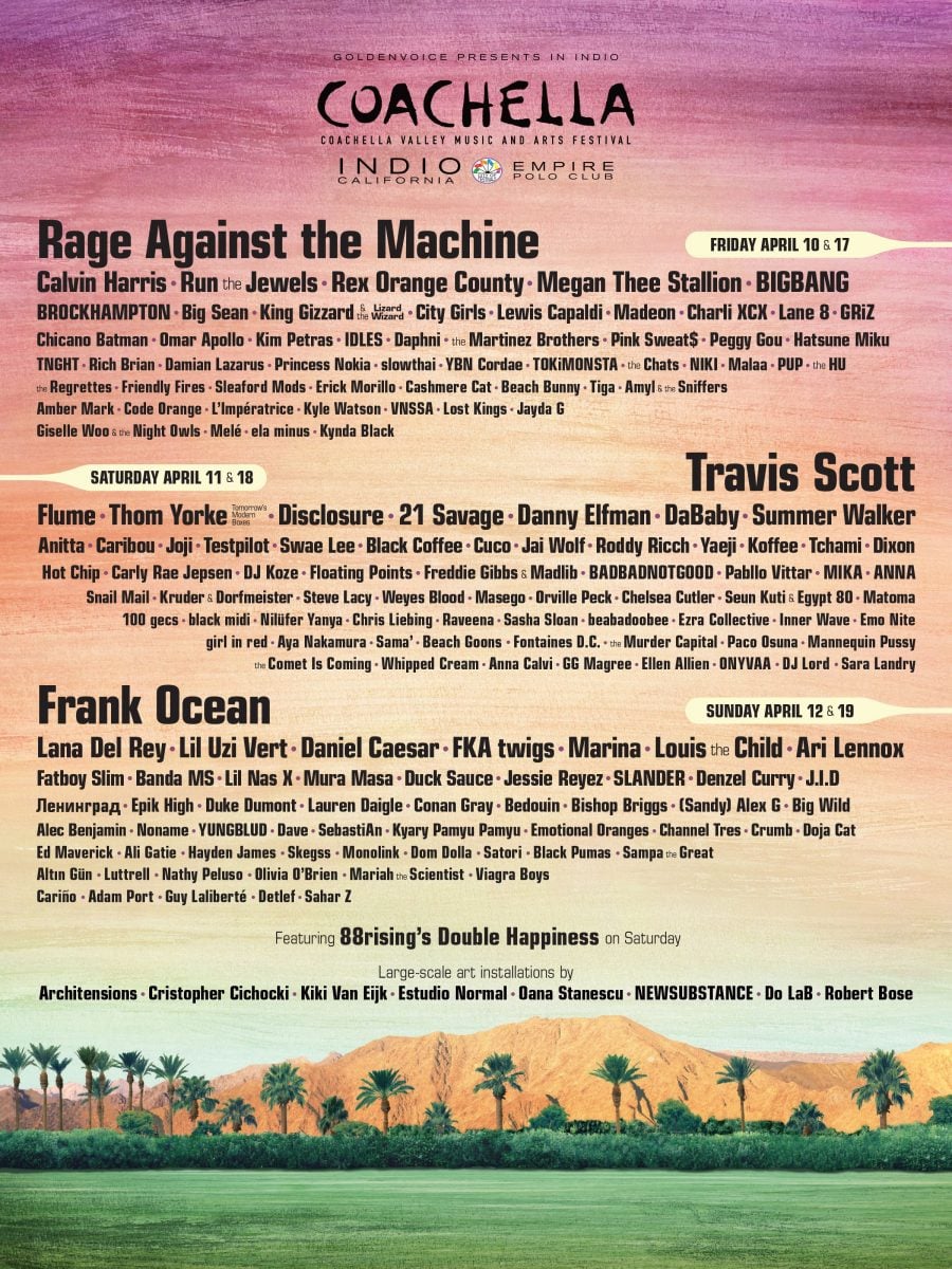 Coachella 2020 Lineup includes Hatsune Miku