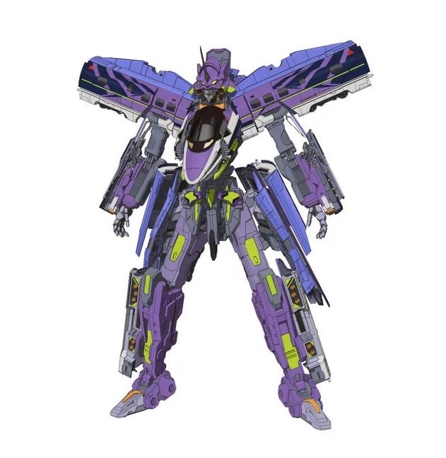Evangelion Shinkalion Robot Eva