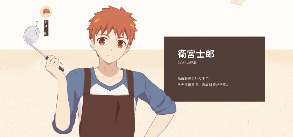 Todays Menu For The Emiya Family Shirou