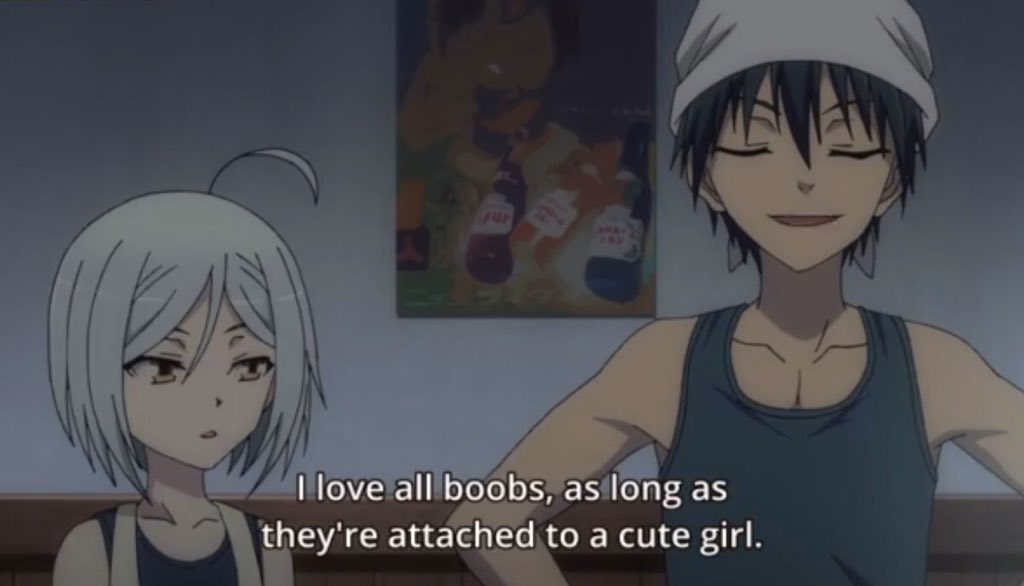 Trinity Seven anime boobs or butts Trinity Seven