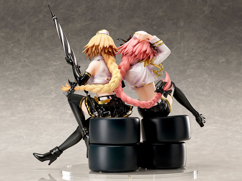 Fate Apocrypha Jeanne D'Arc & Astolfo TYPE MOON Racing Figure 0004