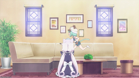 Nekopara Episode 4 Cacao Chocola Chase Laser