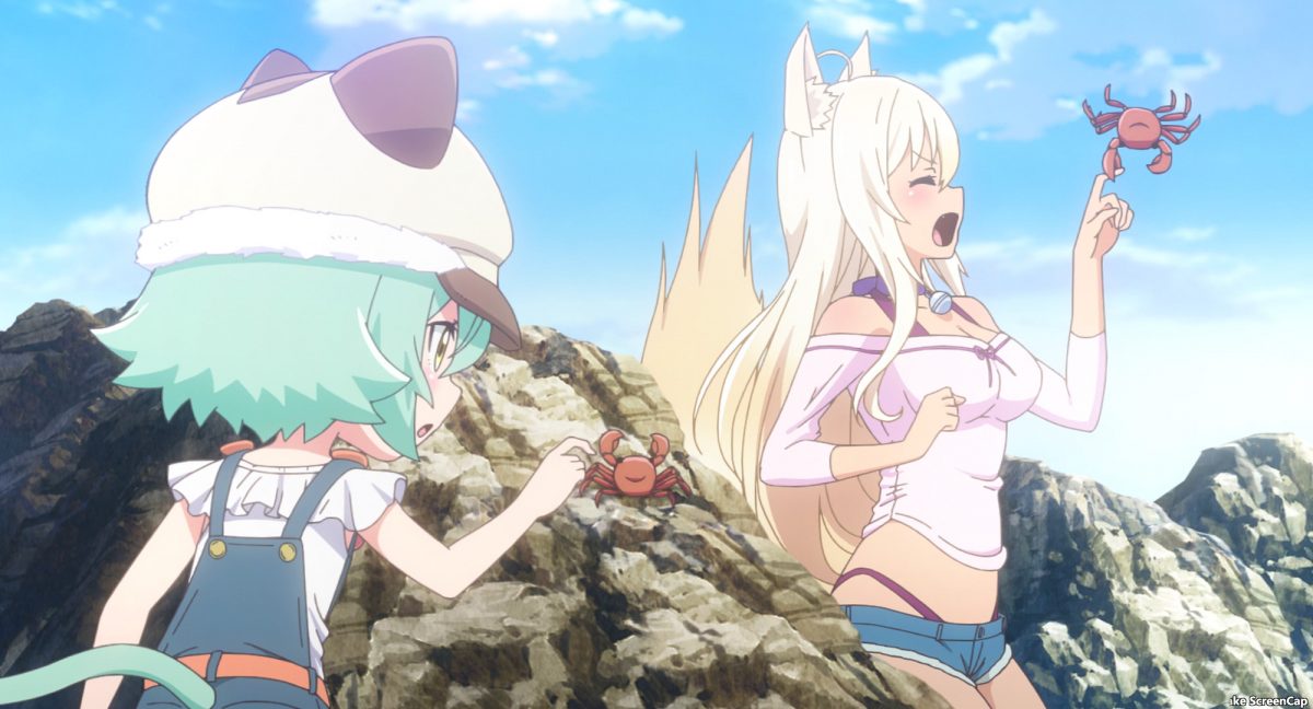 Nekopara Episode 4 Cacao Coconut Play With Crabs