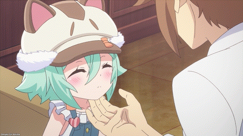 Nekopara Episode 4 Cacao Enjoys Chin Scratches