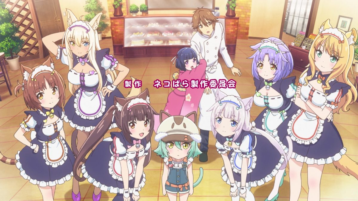 Nekopara OP Cats Paradise Cast With Cacao