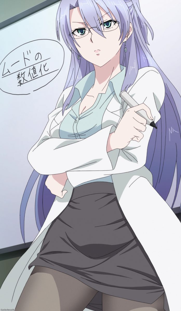 Rikei Ga Koi Ni Ochita No De Shoumei Shitemita Episode 6 Ayame At Whiteboard