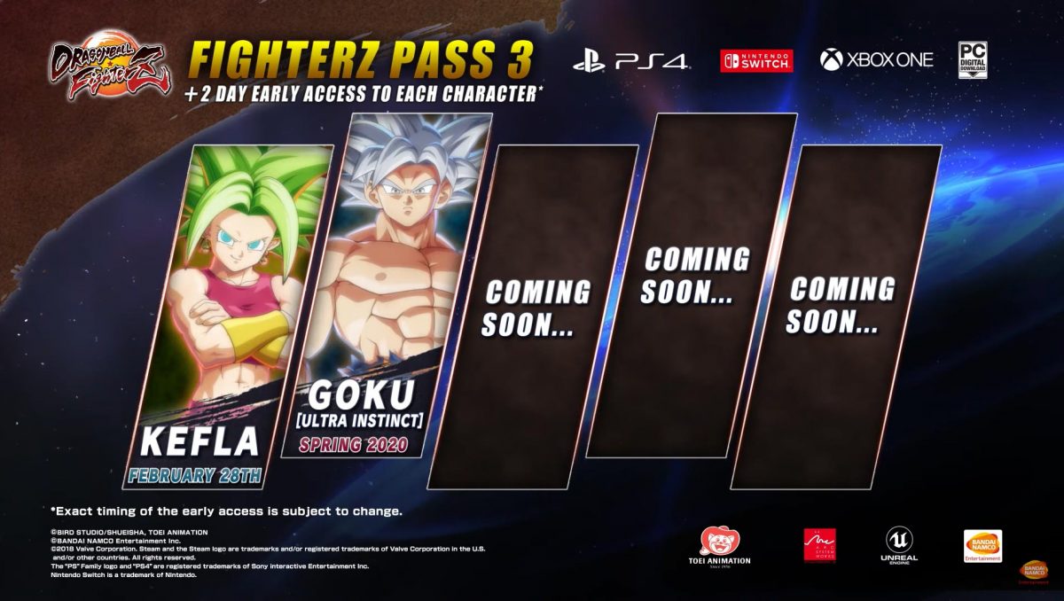 Dragon Ball Fighterz Season 3 Pass