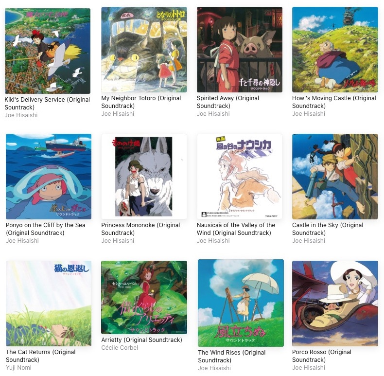 Studio Ghibli Music Image