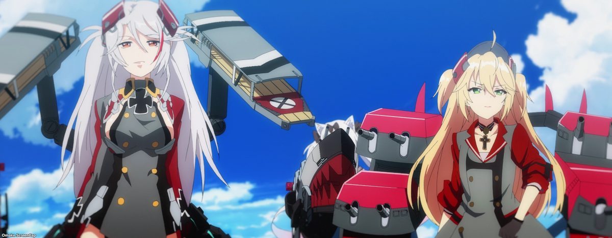 Azur Lane Episode 11 Prinz Eugen With Admiral Hipper