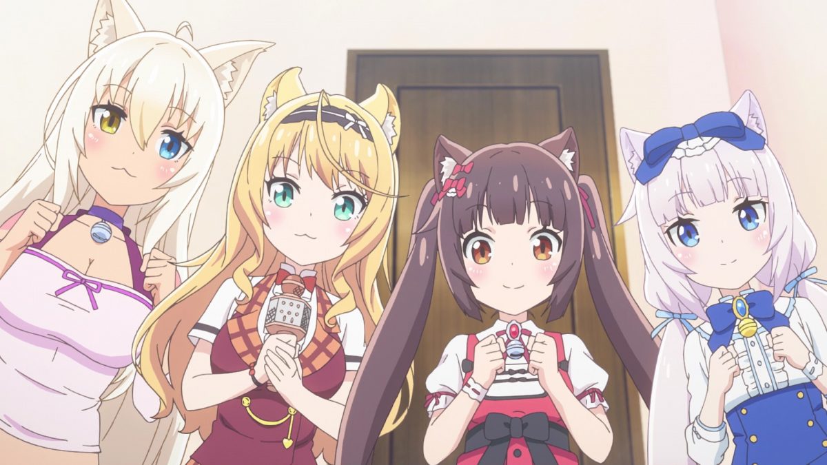 Nekopara Episode 11 Cat Girls Smile Down