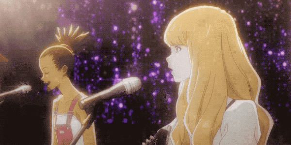 Carole & Tuesday singing gif
