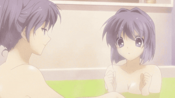 Clannad Bath Scene