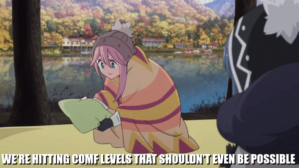 We're reaching comf levels that shouldn't even be possible