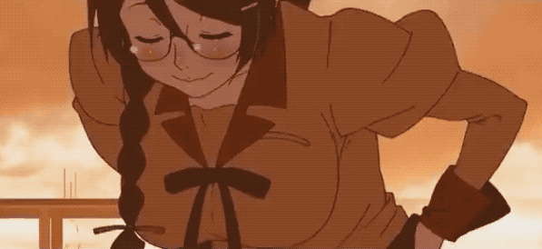 Hanekawa Removing Panties