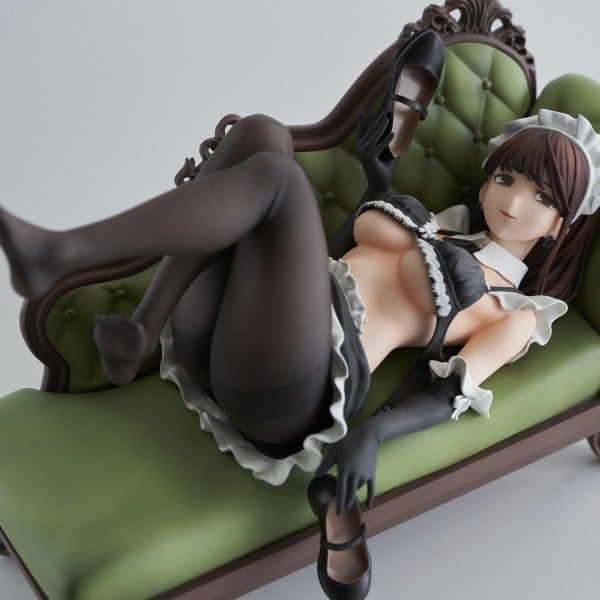 Kuro Tights DEEP Maid No DEEP Na Yuwaku Figure By Yom 0002