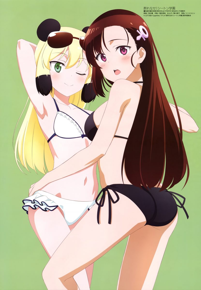 Megami Magazine April 2020 Anime Posters Seton Academy Join The Pack