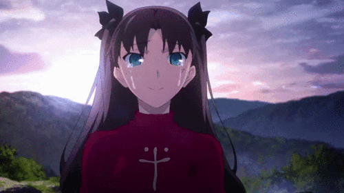 Crying Rin Tohsaka