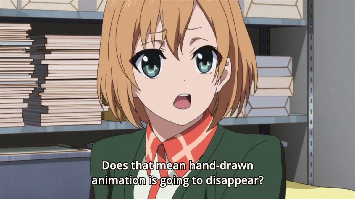 Shirobako 2d Vs 3d Anime