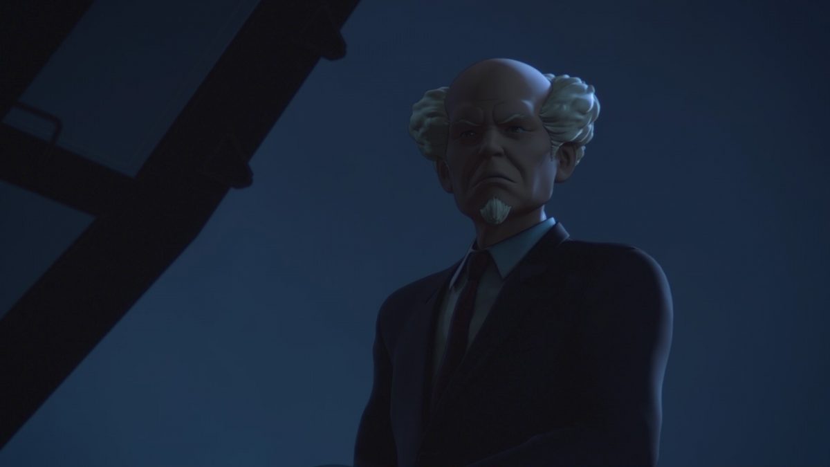 Ghost In The Shell SAC 2045 Episode 5 Aramaki Looks Down