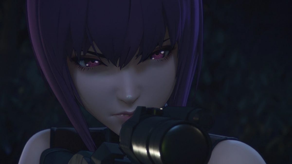 Ghost In The Shell SAC 2045 Episode 5 Motoko Glares