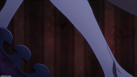 Gleipnir Episode 2 Clair Enters Shuuichi From Behind