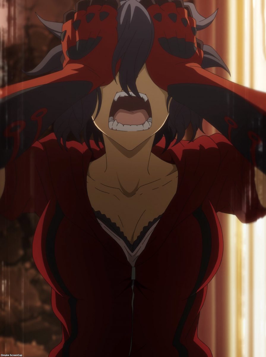 Gleipnir Episode 2 Hikawa Covers Eyes