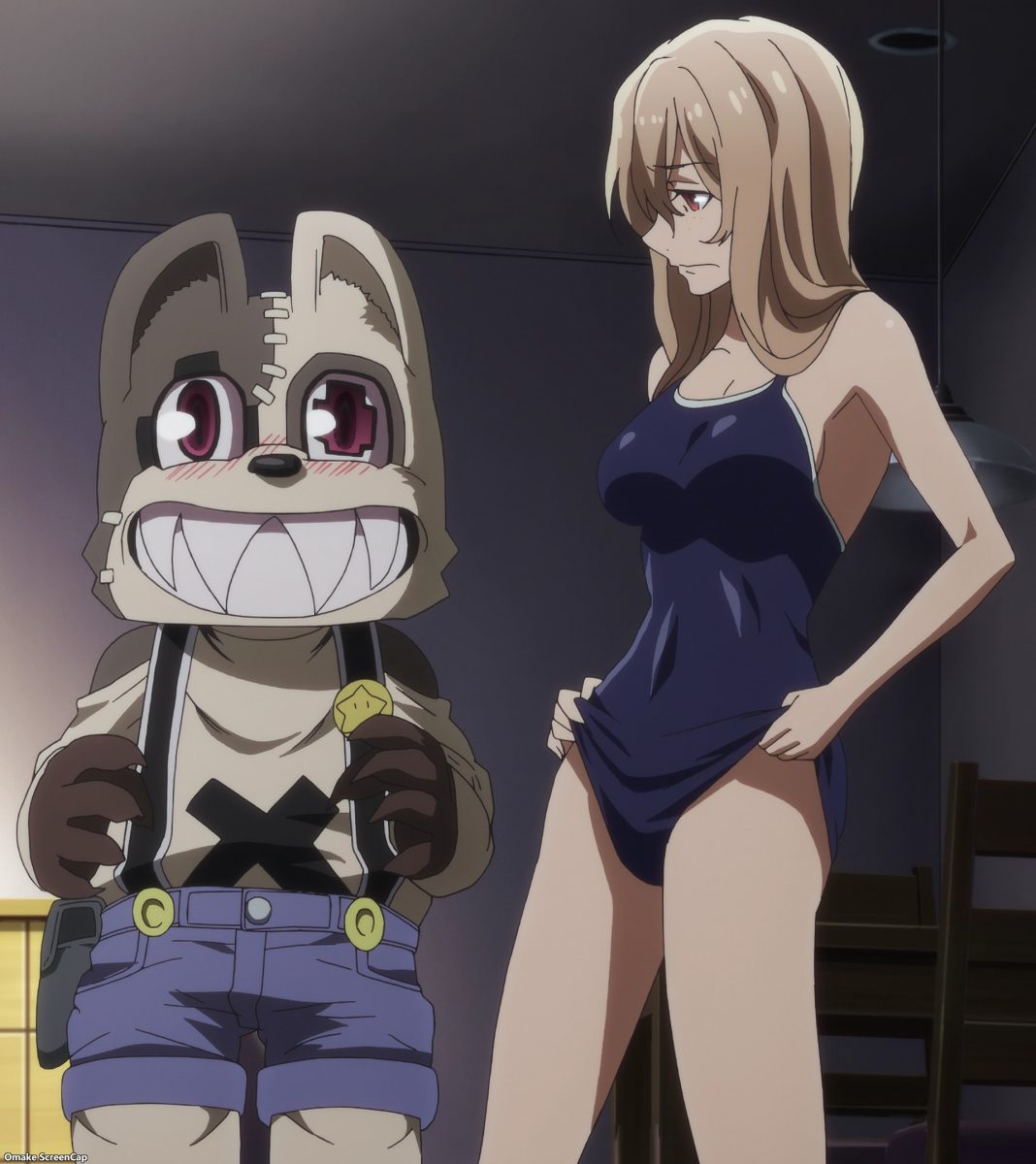 Gleipnir Episode 3 Clair Wears School Swimsuit