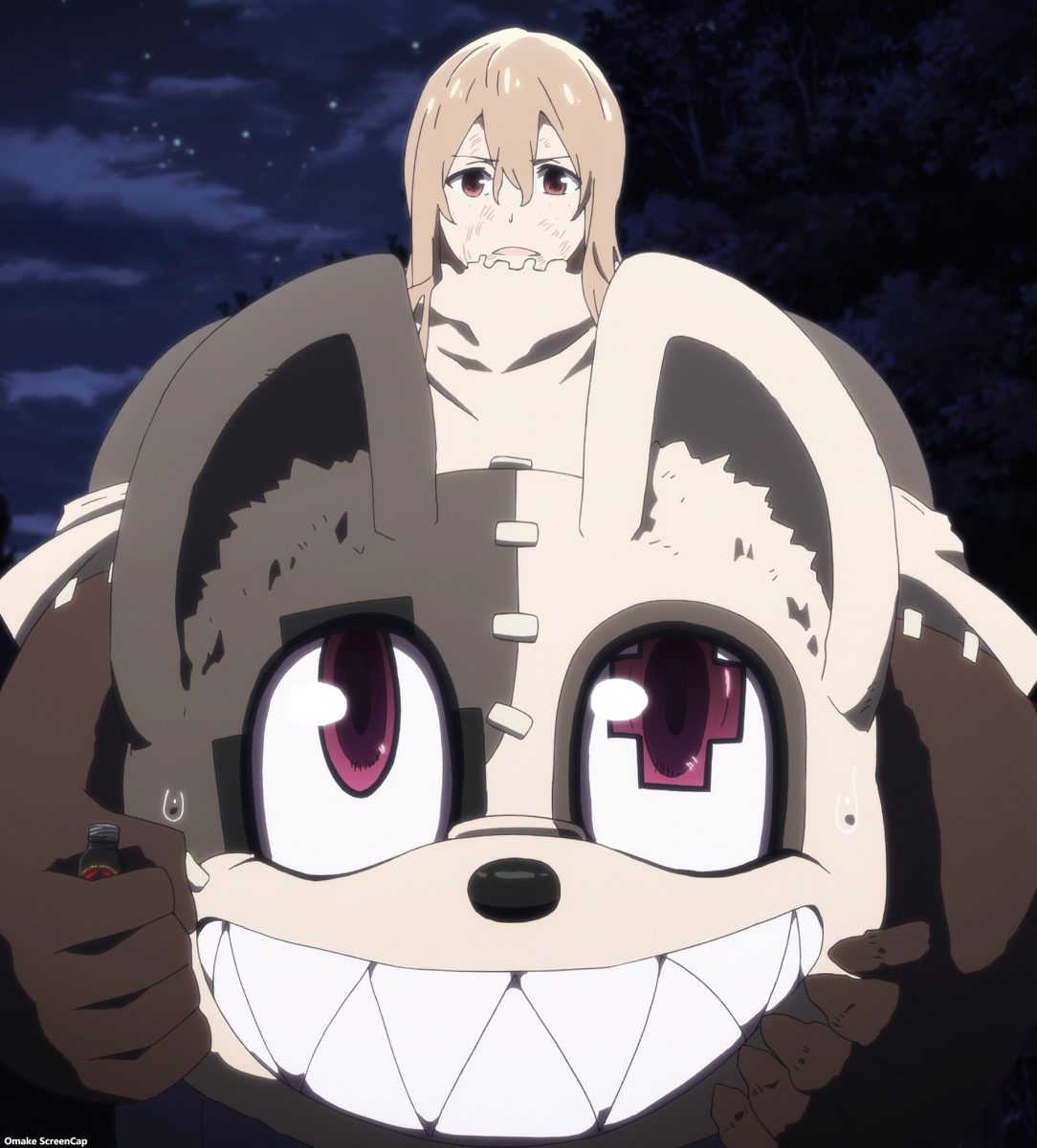 Gleipnir Episode 4 Clair Holds Energy Drink And Shuuichi