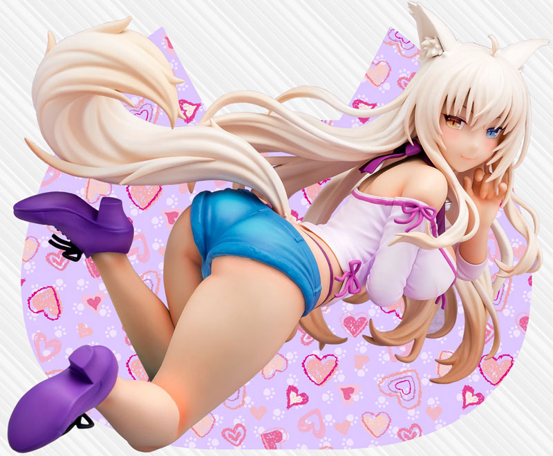 Nekopara Coconut Illustration By SAYORI With Stretched Denim 0022