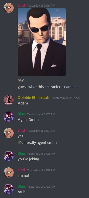 Agent Smith In Sac 2045 Image