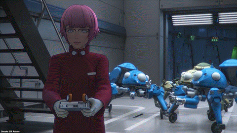 Ghost In The Shell SAC 2045 Episode 9 Purin Sad Tachikomas Happy