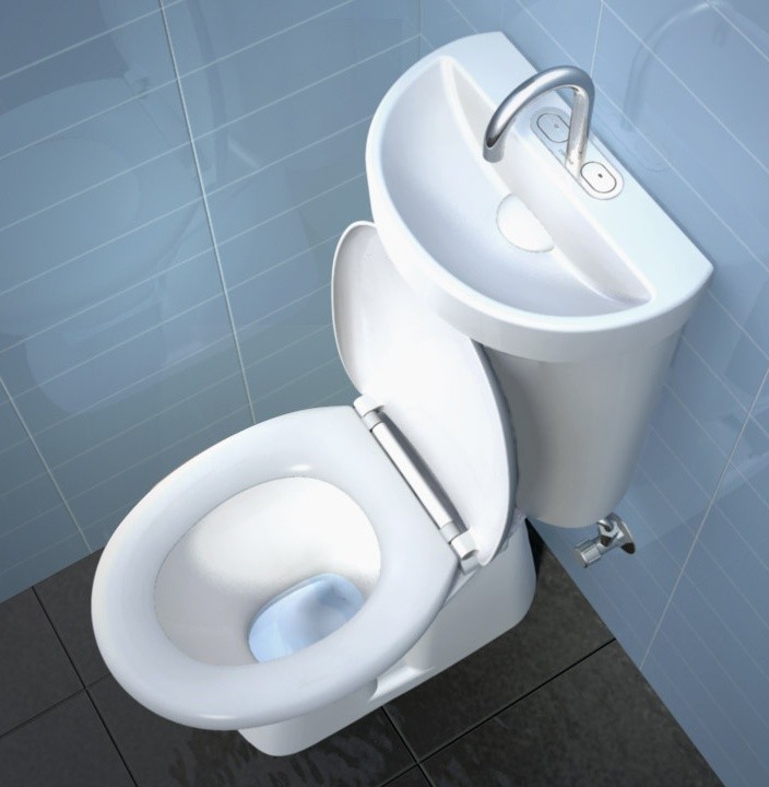 Japanese Hand Washing Toilet