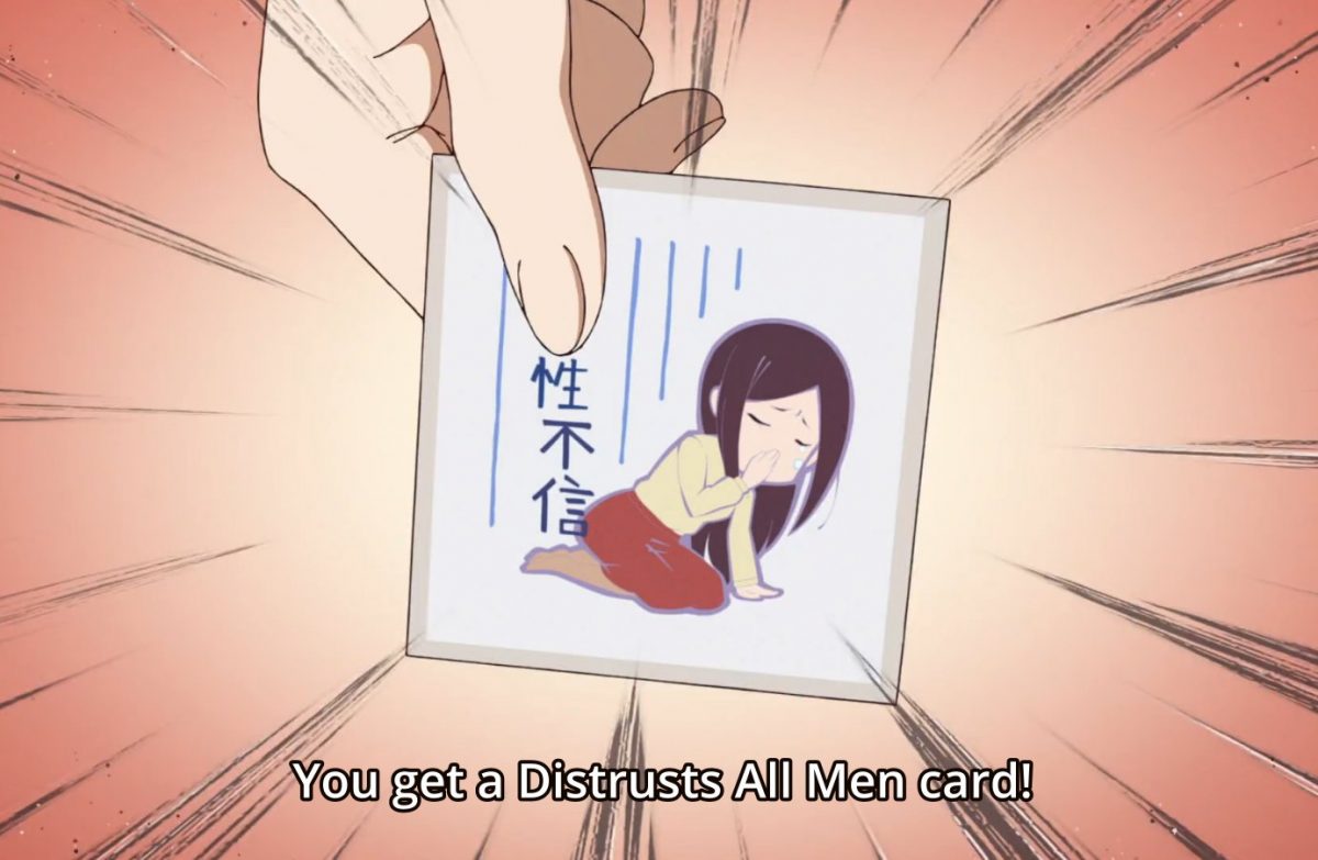 Kaguya Sama Distrust All Men Card