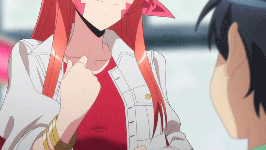 Milia Monster Musume Anime Snake Girl