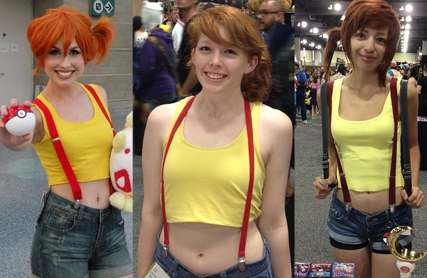 Misty Cosplayers From Anime Expo Image