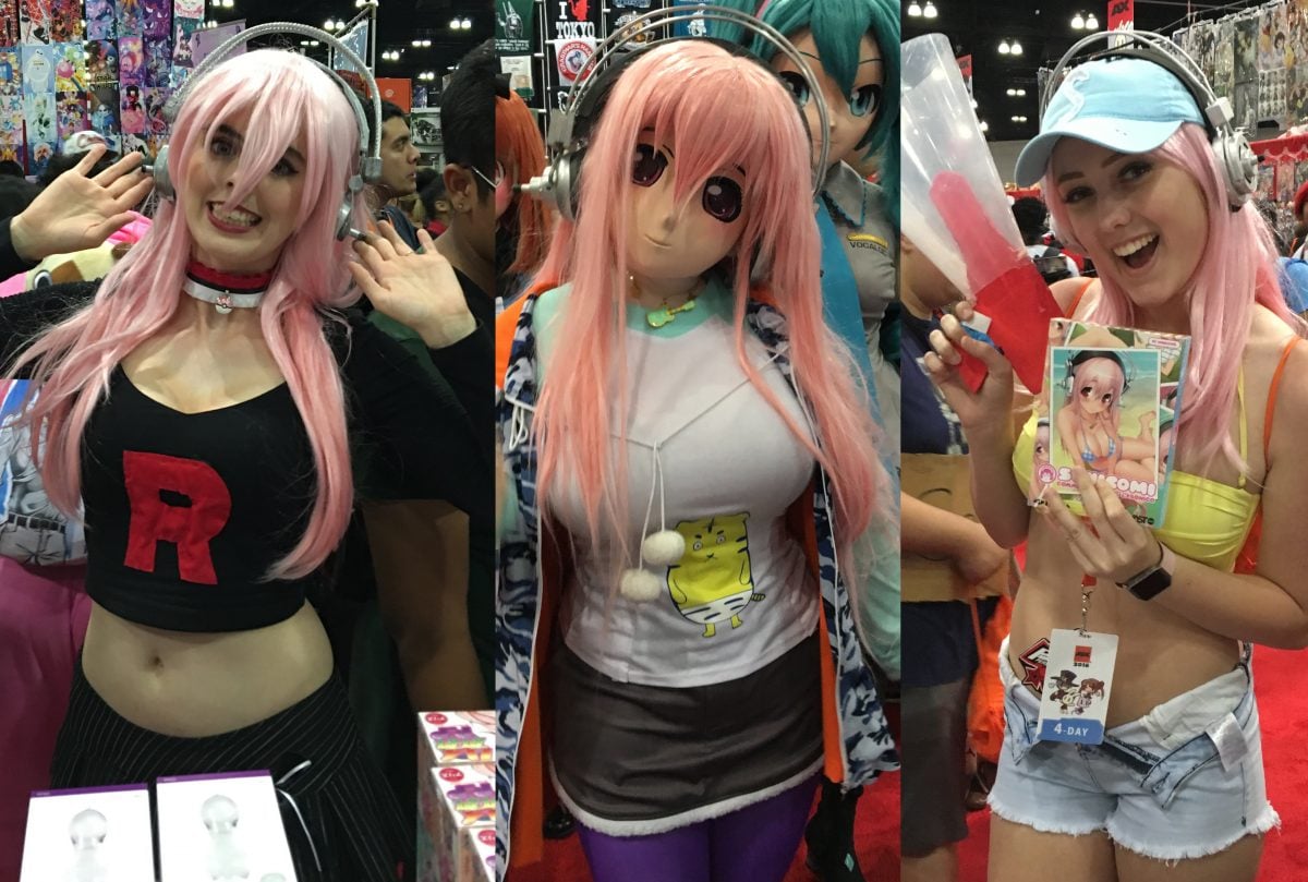 Super Sonico Release At Anime Expo 2016