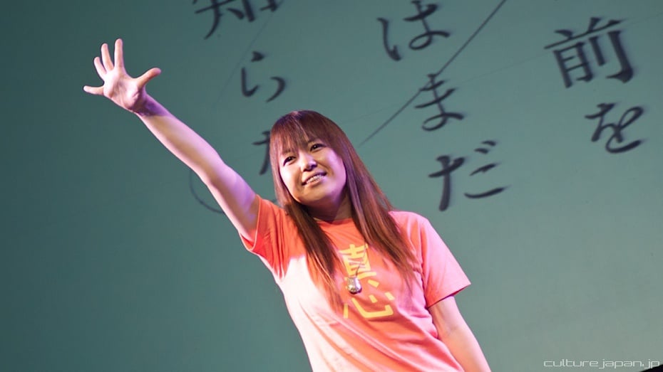 Mari Okada 岡田 麿里 AFA 2011 Stage Events