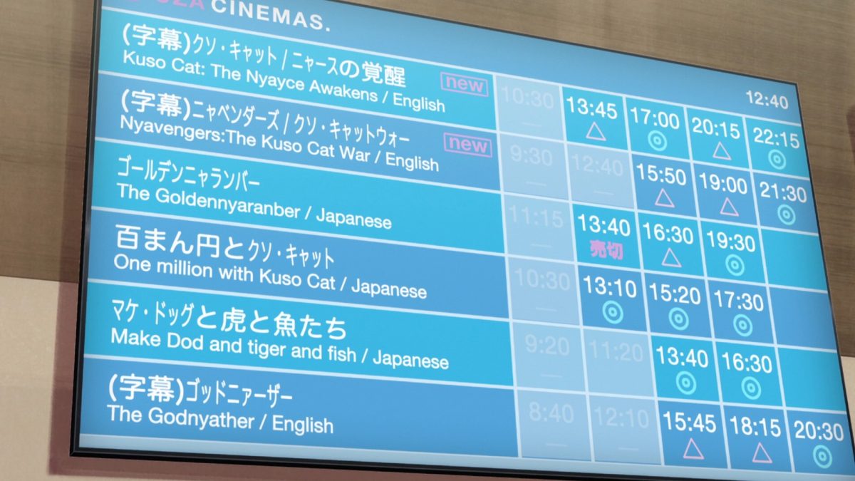 Uzaki Chan Wa Asobitai! Episode 1 Movie Titles