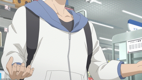 Uzaki Chan Wa Asobitai! Episode 1 Sakurai Covers Eyes From Sugoi Dekai