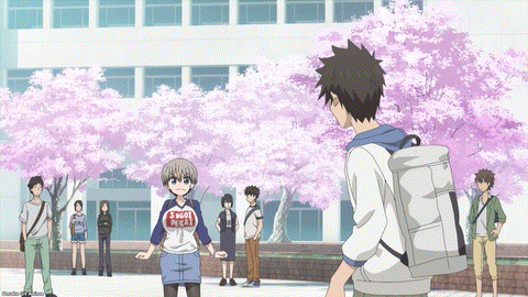 Uzaki Chan Wa Asobitai! Episode 1 Uzaki Causes A Scene