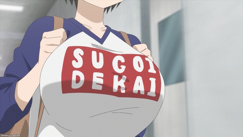 Uzaki Chan Wa Asobitai! Episode 1 Uzaki Runs In Hallway